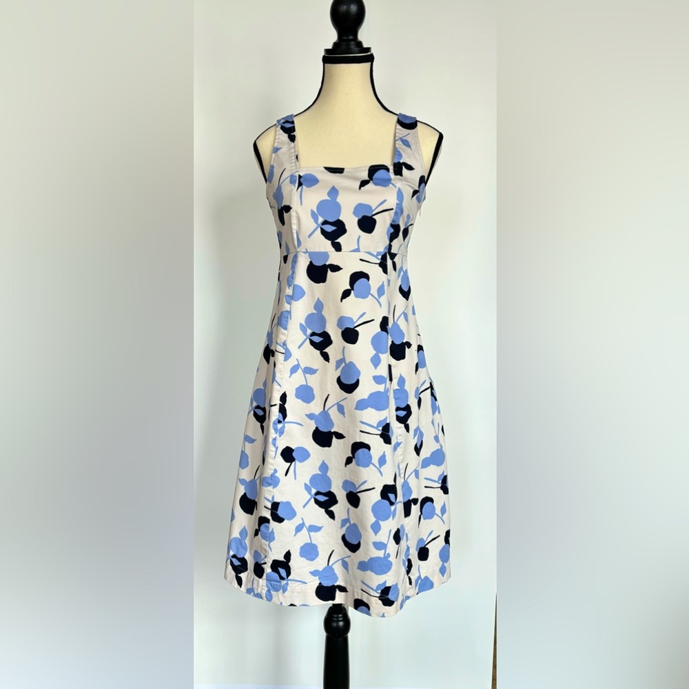 Gap Maternity Marimekko Style Floral Print Empire Waist Midi‎ Dress